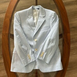 Boys Brooks Brothers Seer sucker jacket